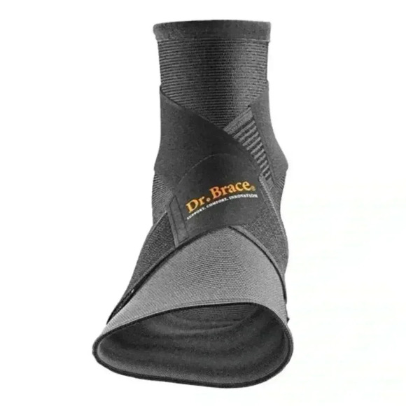 Ankle Brace with Adjustable Strap and 2X Gel Pad Ankle Support & Pain Relief NEW - Picture 7 of 12